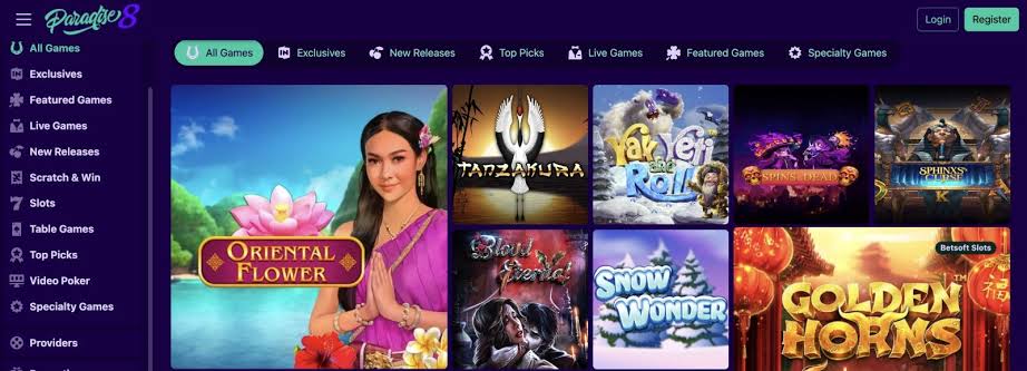 Paradise 8 Sister Sites: SSC Entertainment Network, Licence Facts & Safer UK Alternatives section 1 image